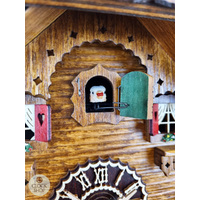 Clock Peddler 8 Day Mechanical Chalet Cuckoo Clock 27cm By TRENKLE image