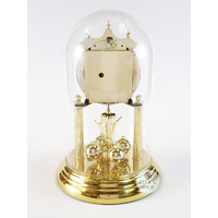 23cm Gold Anniversary Clock With Cream Dial By HALLER image