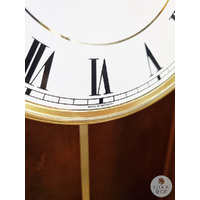 53cm Walnut Battery Chiming Wall Clock By AMS image