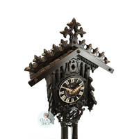 Railroad House Gothic 8 Day Mechanical Cuckoo Clock 48cm By GERHARD SCHMIEDER  image