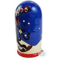 The Cat In The Hat Russian Dolls- Blue 11cm (Set Of 5) image