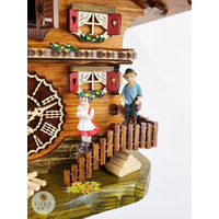 Heidi House Battery Chalet Table Cuckoo Clock 20cm By TRENKLE image
