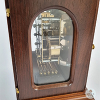 30cm Walnut Mechanical Table Clock With Westminster Chime By AMS image