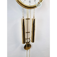 68cm Polished Brass 8 Day Mechanical Wall Clock By HERMLE image