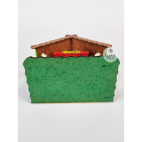13cm Chalet Weather House Tudor Style With Heidi By TRENKLE image