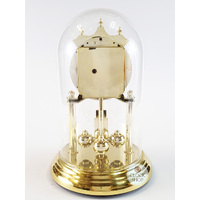 23cm Gold Anniversary Clock With Victorian Era Painting By HALLER image
