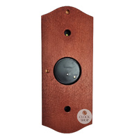 26cm Mahogany Weather Station With Barometer Thermometer & Hygrometer By FISCHER image