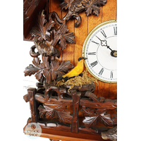 Chirping Bird 8 Day Mechanical Chalet Cuckoo Clock 44cm By ROMBA image