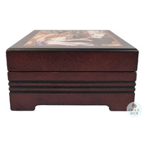 Wooden Musical Jewellery Box- Girls At The Piano By Renoir (Beethoven- Fur Elise) image