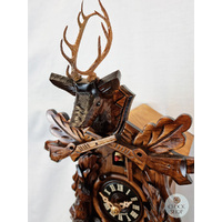 After The Hunt 1 Day Mechanical Carved Cuckoo Clock 33cm By ENGSTLER image