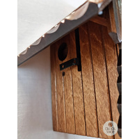 Horse & Logger 1 Day Mechanical Chalet Cuckoo Clock 21cm By ENGSTLER image