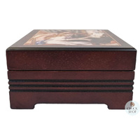 Wooden Musical Jewellery Box- Girls At The Piano By Renoir (Brahms- Waltz) image