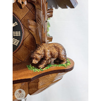 Bears Battery Chalet Cuckoo Clock 25cm By ENGSTLER image