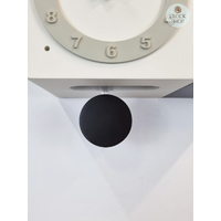 Black & White Modern Battery Cuckoo Clock 18cm By AMS image