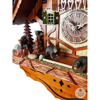 Bears 8 Day Mechanical Chalet Cuckoo Clock 45cm By ENGSTLER image