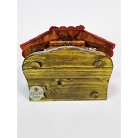22cm Chalet Weather House With Grandpa By TRENKLE image