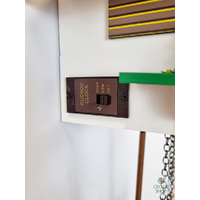 Alphorn Battery Chalet Cuckoo Clock 19cm By ENGSTLER image