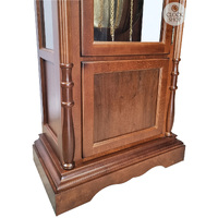 211cm Walnut Grandfather Clock With Westminster Chime & Moon Dial By AMS image