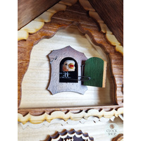 Musical Couple 8 Day Mechanical Chalet Cuckoo Clock 32cm By TRENKLE image