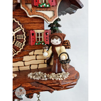 Erzgebirge Figurines Battery Chalet Cuckoo Clock 24cm By TRENKLE image