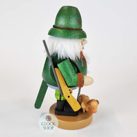 21cm Hunter & Dog Nutcracker By Richard Glässer image