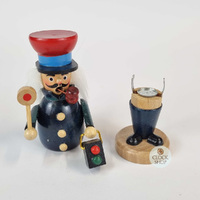 12cm Station Conductor German Incense Burner image