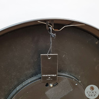 52.2cm Grant Black Moving Gear Wall Clock By COUNTRYFIELD image