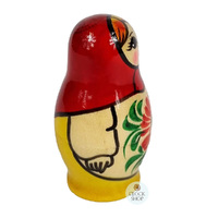 Kirov Russian Dolls- Red Scarf & Yellow Dress 7cm (Set Of 3) image