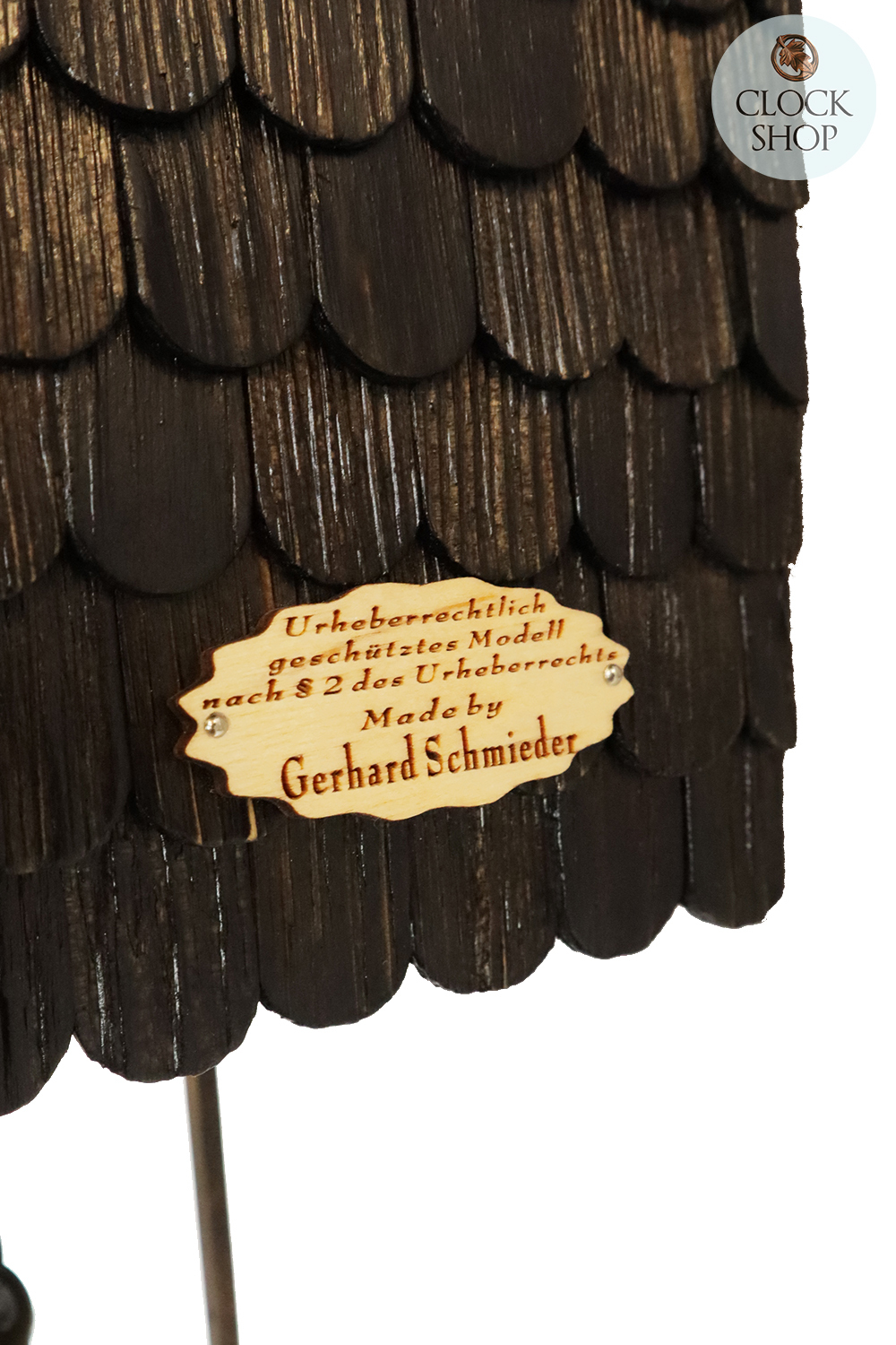 Railroad House Gothic 8 Day Mechanical Cuckoo Clock 48cm By GERHARD SCHMIEDER  image