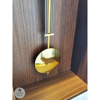 68cm Walnut 14 Day Mechanical Striking Wall Clock By HERMLE image