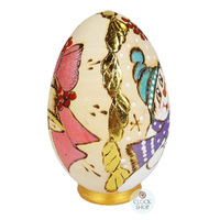 Woodburn Egg Russian Dolls- Snowman 12cm (Set Of 3) image