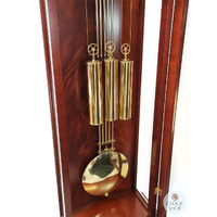 204cm Mahogany Longcase Grandfather Clock With Westminster Chime image