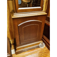 196cm Walnut Grandfather Clock With Westminster Chime & Moon Dial By KIENINGER image