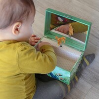 Jungle Animals Musical Jewellery Box (Beethoven- Moonlight Sonata) image
