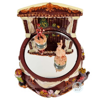 14cm Rotating Musical Christmas Nutcracker Ballet Music Box (Tchaikovsky- March Of The Toy Soldiers) image