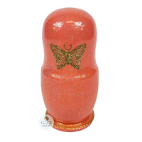Ballerina Russian Dolls- Pink 11cm (Set Of 5) image