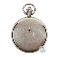 49mm Stainless Steel Unisex Mechanical Skeleton Pocket Watch By CLASSIQUE (Roman) image