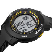 Digital EX37 Collection Black and Yellow Watch By SECTOR image