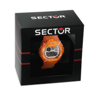 Digital EX05 Collection Orange Watch By  SECTOR image