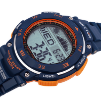 Digital EX35 Collection Blue and Orange Watch By  SECTOR image