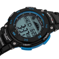 Digital EX35 Collection Black and Blue Watch By  SECTOR image
