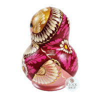 Floral Russian Dolls- Pink & Gold 10cm (Set Of 10) image