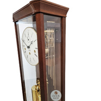 87cm Walnut 8 Day Mechanical Regulator Wall Clock By HERMLE image