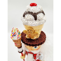 25cm Christmas Nutcracker With Gingerbread Hat image