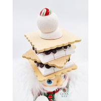 25cm Christmas Nutcracker With Biscuit Hat image