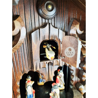 Railroad House Mahogany 8 Day Mechanical Cuckoo Clock 101cm By HERR image