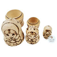 Woodburn Russian Dolls 9cm (Set Of 3) image