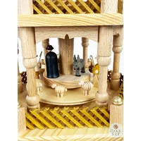 59cm Four Tier Electric Nativity Christmas Pyramid By Richard Glässer image