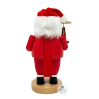 21cm Santa & Christmas Pyramid Nutcracker By Richard Glässer image