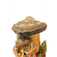 Mini Dwarf House 1 Day Mechanical Clock 22cm by GERHARD SCHMIEDER image